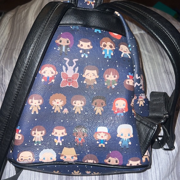Stranger Things Loungefly Mini Backpack - Picture 2 of 3